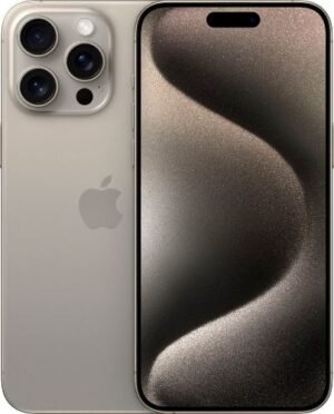 Apple iPhone 15 Pro Max - 256GB - Natural Titanium - GSM Unlocked - Good